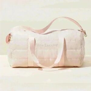 Rare Beauty Pink Duffel Bag